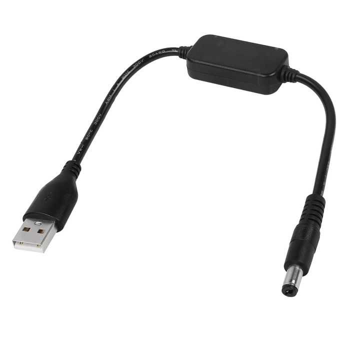 CERRXIAN DC 5 V do DC 12 V kabel USB konwerter podwyższający napięcie