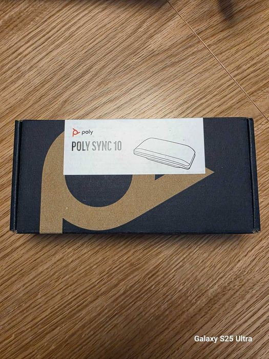 Poly Sync 10 USB-A USB-C Speakerphone, zestaw głośnomówiący i mikrofon