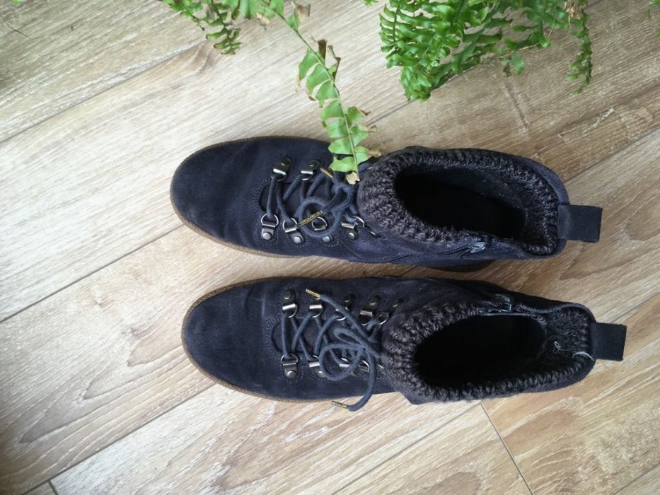 Buty Cammel, kozaki, rozm. 38, granatowe