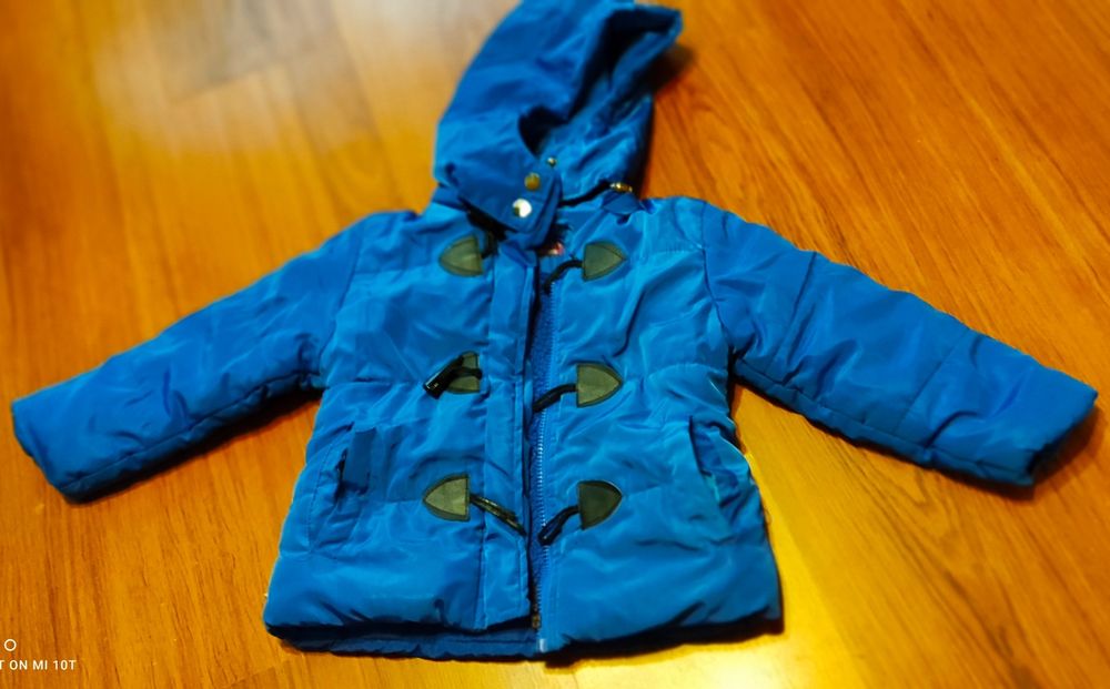 Kurtka pikowana,  ocieplana r.92