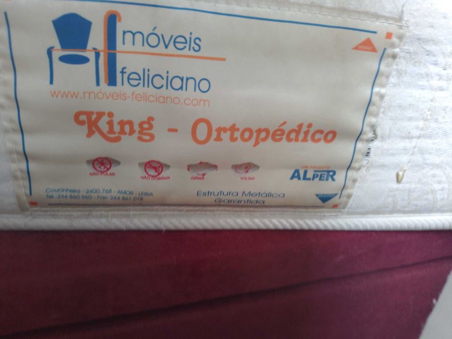 Colchão ortopédico em excelente estado