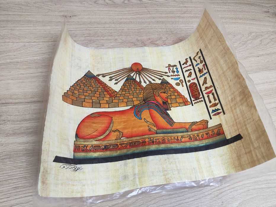 Papirus Sfinks, egipski