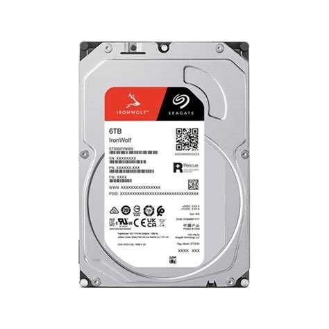 Disco HDD Seagate Ironwolf 6TB NOVO selado