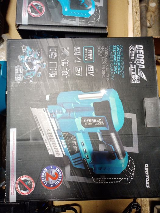 Zestaw narzędzi akumulatorowych DEDRA