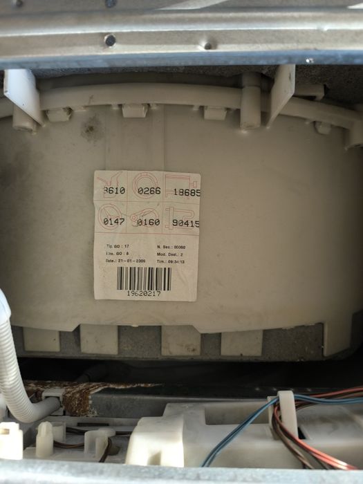 Máquina bosch peças