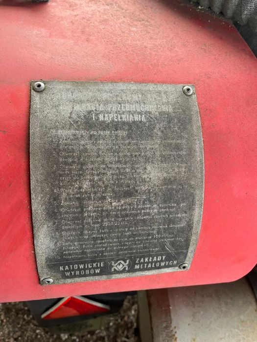 AGREGAT GAŚNICZY proszkowy na przyczepie AP 250.