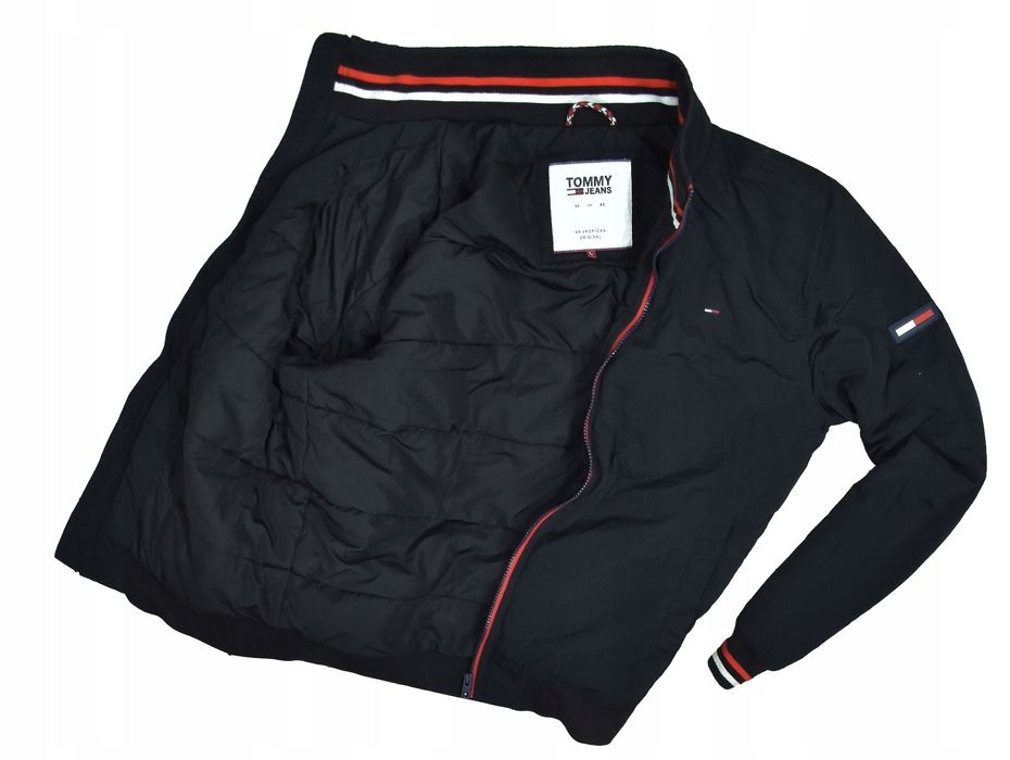 Tommy Hilfiger Przejściowa Ocieplana Kurtka Męska Bomber L