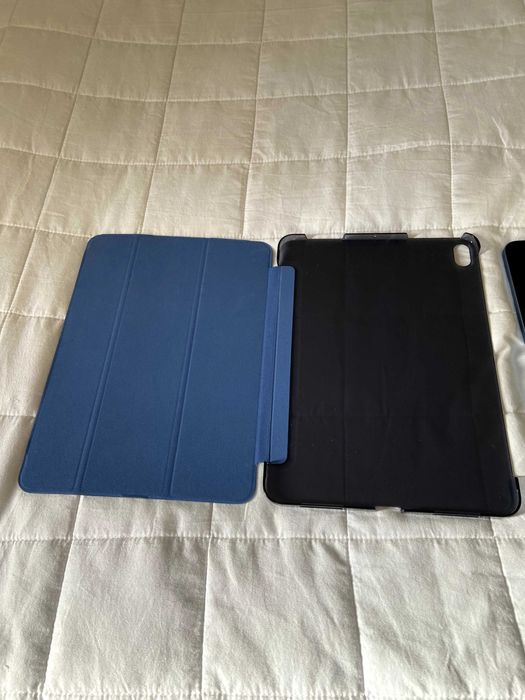 iPad Air 11" 64 Gb - Azul + Apple Pencil 2ª geração + Capa Azul