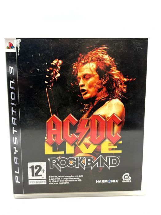 AC DC Live Rockband PS3 Po Angielsku