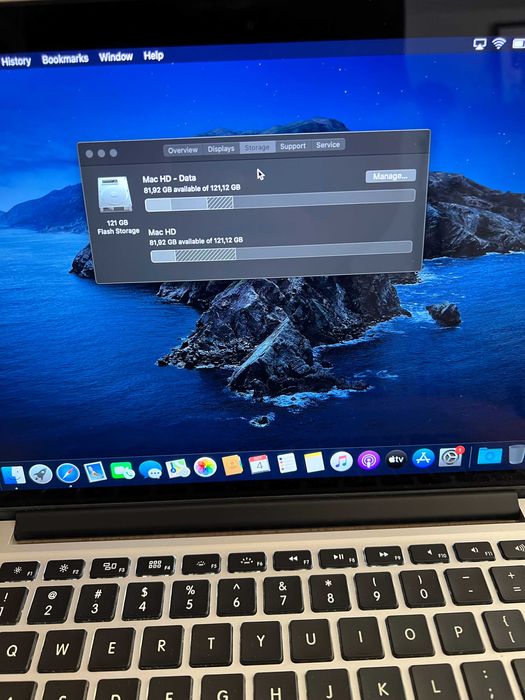 macbook pro 13” retina late 2012
