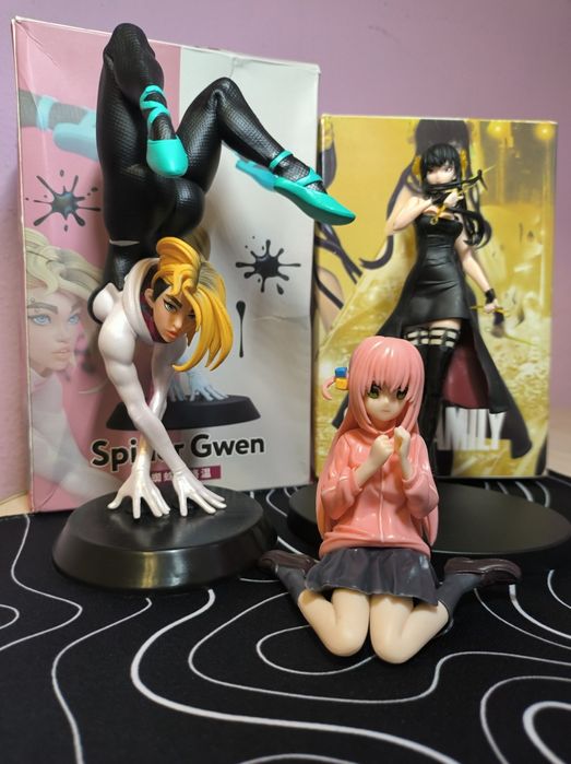 Аніме фігурки Самітниця-рокер, Сім'я шпигуна, Людина павук