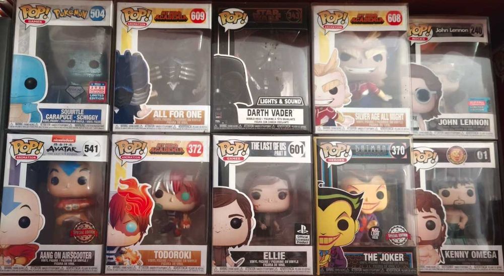 Coleção Funko Pop! Diversos – DC, Animes, NBA, série Flash