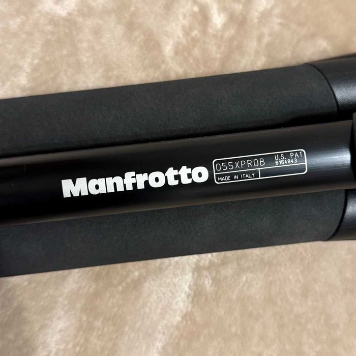 Tripé Manfrotto 055XPROB + cabeça 804RC4 (profissional, excelente estado)