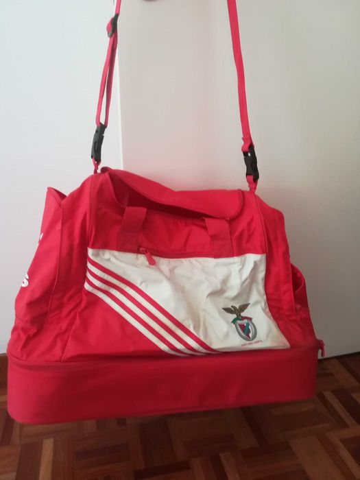 Adidas Benfica - Sacos/mala de desporto, com diversos compartimentos