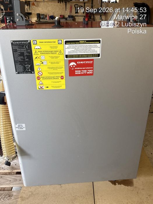 Piec na pelet Defro 20 KW
