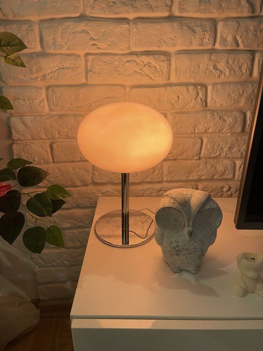 Lampka stołowa nocna art deco w ksztalcie lizaka
