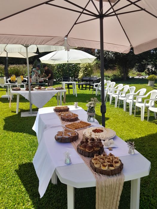 Festeja ao ar livre na Casa Jardim