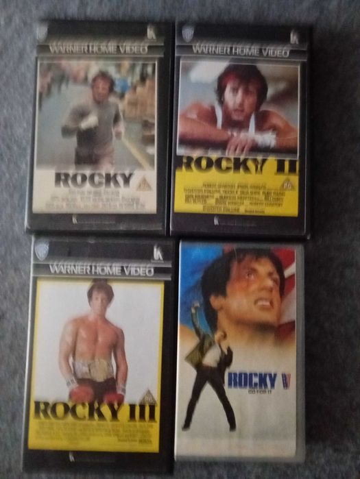 Rocky 1, 2, 3, 5 VHS ITI 2 kasety