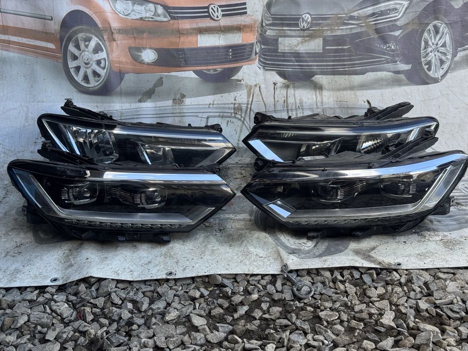 Фара Passat b8 європа пассат б8 галоген ксенон лед full led  xenon