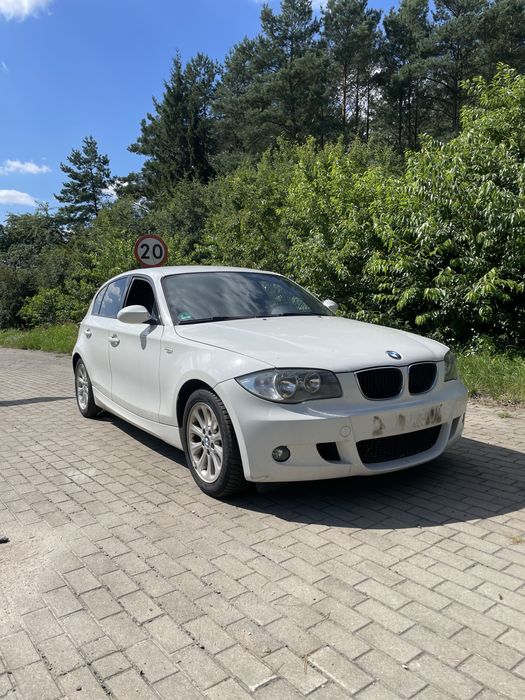Bmw e87 120i 2009 drzwi maska błotnik alpineweiss 3