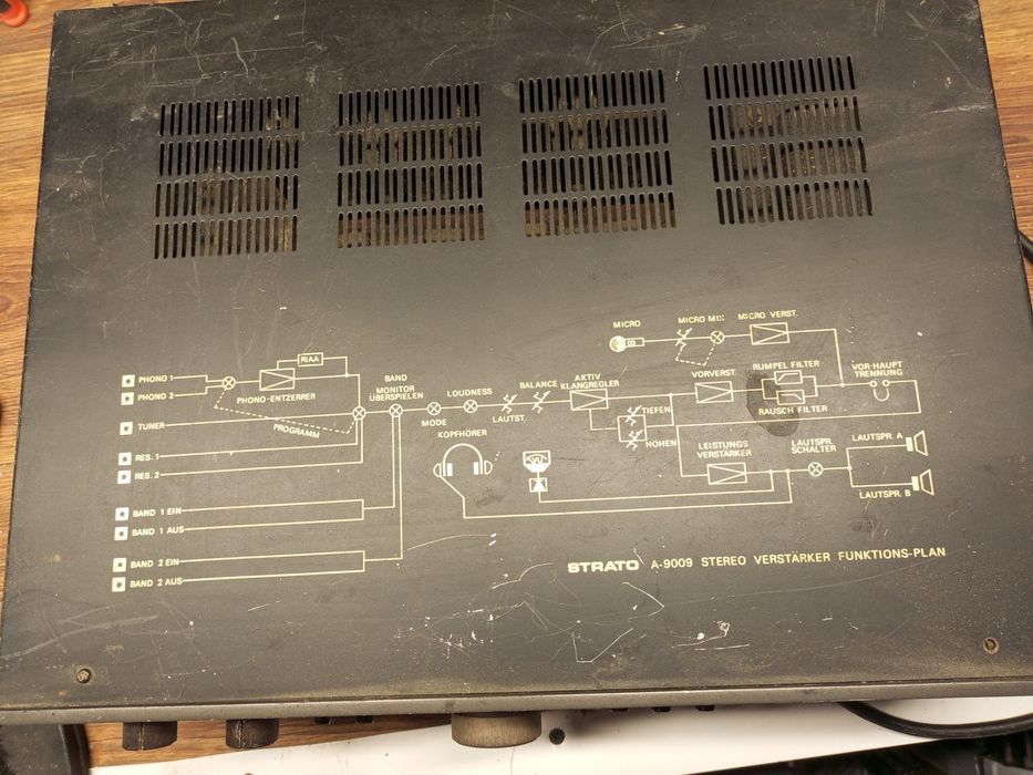 Wzmacniacz stereofoniczny strato A9009