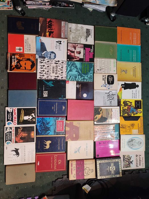 Grande Lote Livros Autores Portugueses e Lusófonos - cada 2 €