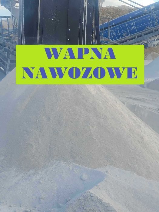 Wapno nawozowe węglanowe /  Kreda wapienna Z DOWOZEM DO Gospodarstwa!!!