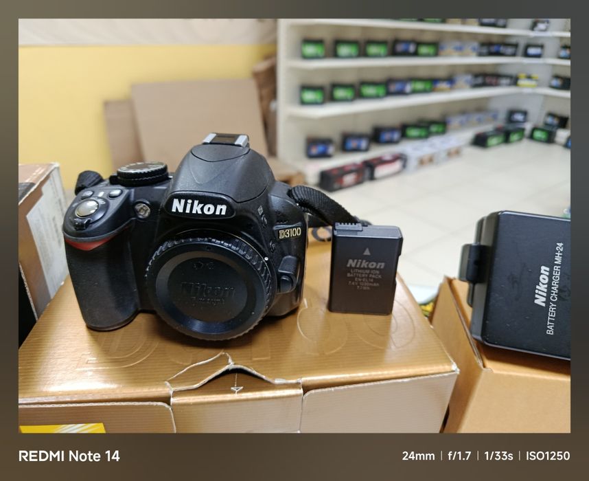 Фотоаппарат Nikon D3100