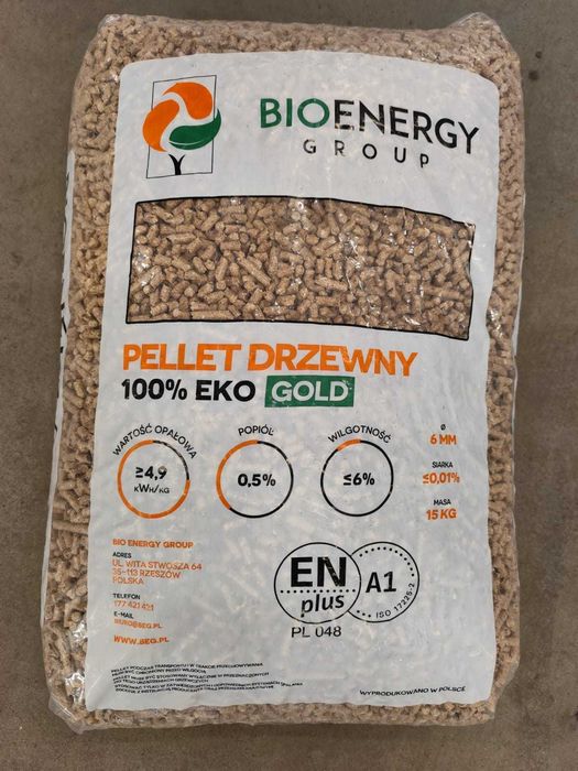 Pellet BioEnergy pelet worek 15 kg opał