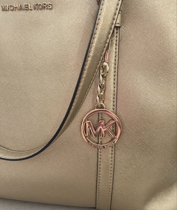 Mala Michael Kors Dourada - NOVA