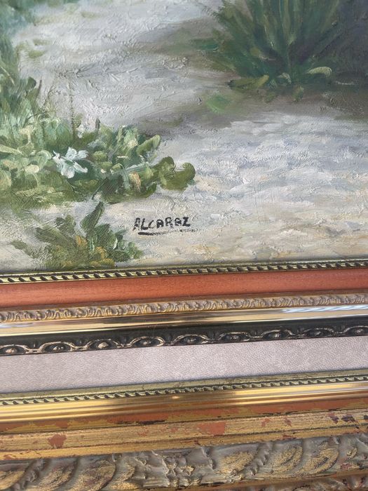 Óleo sobre tela de grandes dimesões