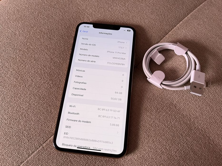 Iphone 11 pro max 64gb Gold