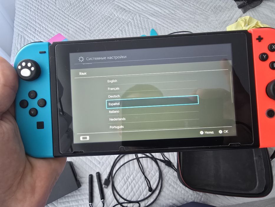 MEGAZESTAW Nintendo swich V2 przerobiona CWF+256GB