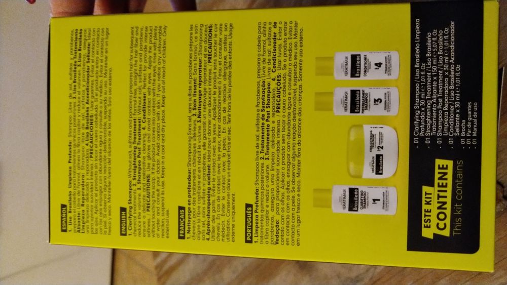 Kit de Alisamento em Casa