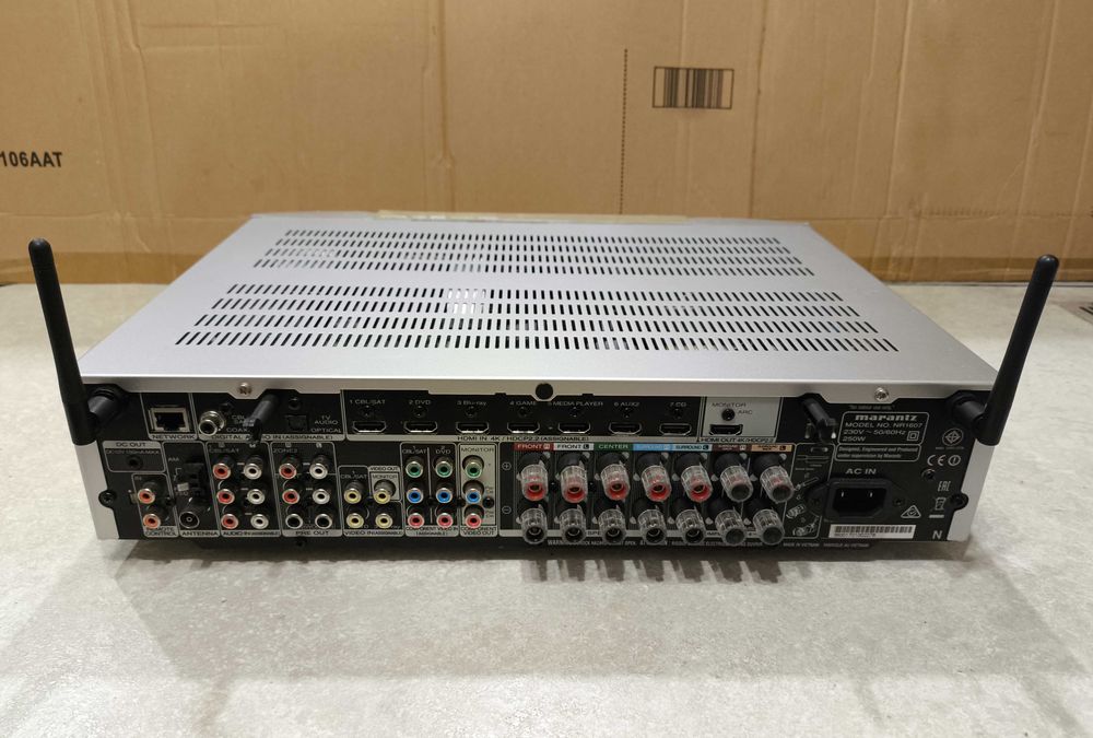 AV-ресивер Marantz NR1607 - Silver - Wi-Fi, Bluetooth
