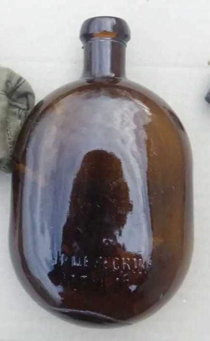 Стеклянная фляга РККА (оригинал)
