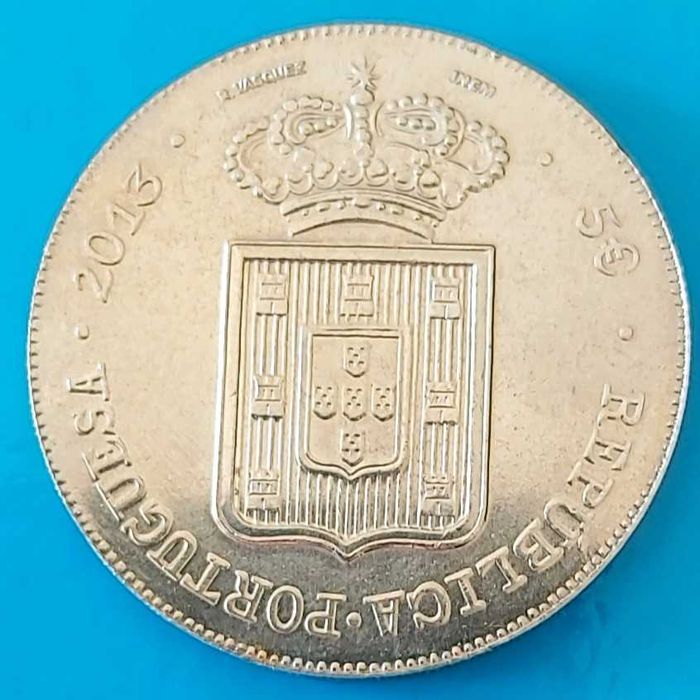 5 Euros de 2013, de Portugal, A Degolada D. Maria II