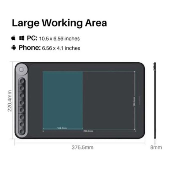 HUION Q620M Graphics Tablet64283967383554121