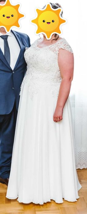 Suknia ślubna plus size