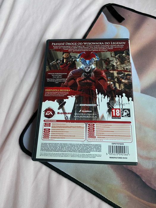 Pudełko od gry Dragon Age II (bez gry)