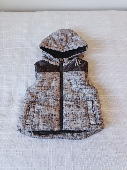 Kamizelka jak nowa, bezrękawnik, wzrost 86cm