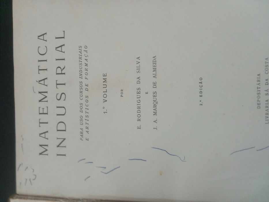 Livro Matemática Industrial ensino técnico profissional.