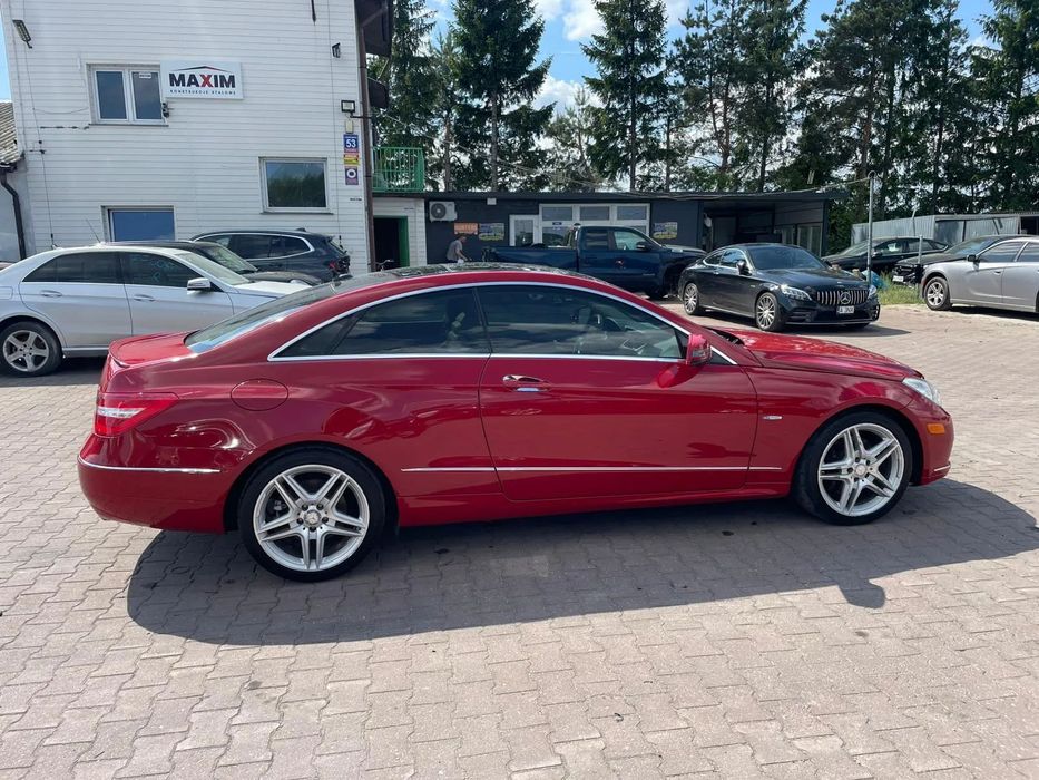 Mercedes-Benz Klasa E 2012 Mercedes-Benz E350 Coupe na placu w POLSCE po akcyzie Faktura FV