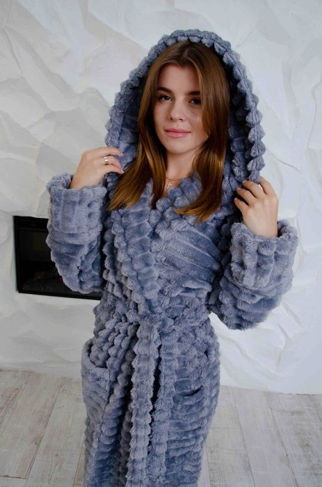 Халат жіночий махровий Шарпей