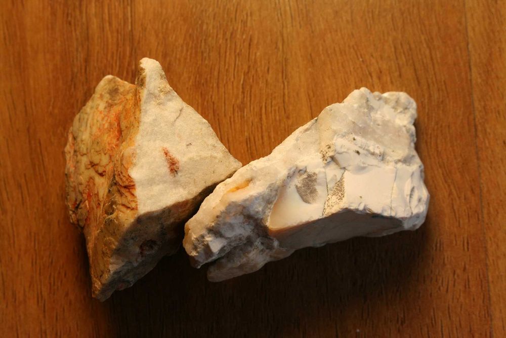 Minerais – Opala, feldspatos e moscovite (inclui envio)