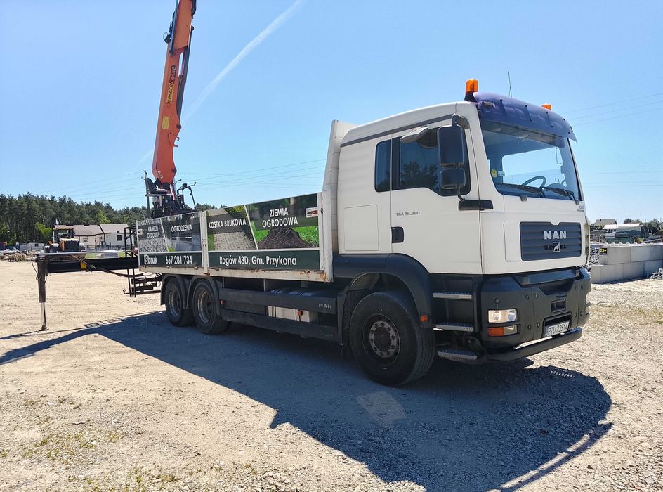 Man TGA 6x4 HDS Palfinger 19000 2006 r automat