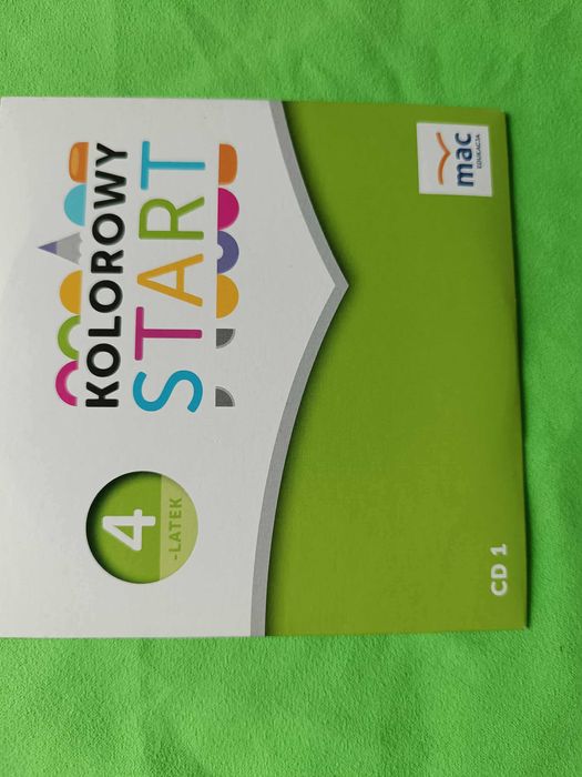 Kolorowy start- czterolatek- 2 przewodniki metodyczne+1 płyta+ gratisy