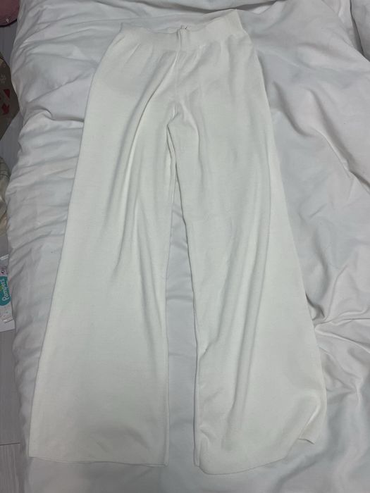 Вʼязані штани wide leg de facto розмір m