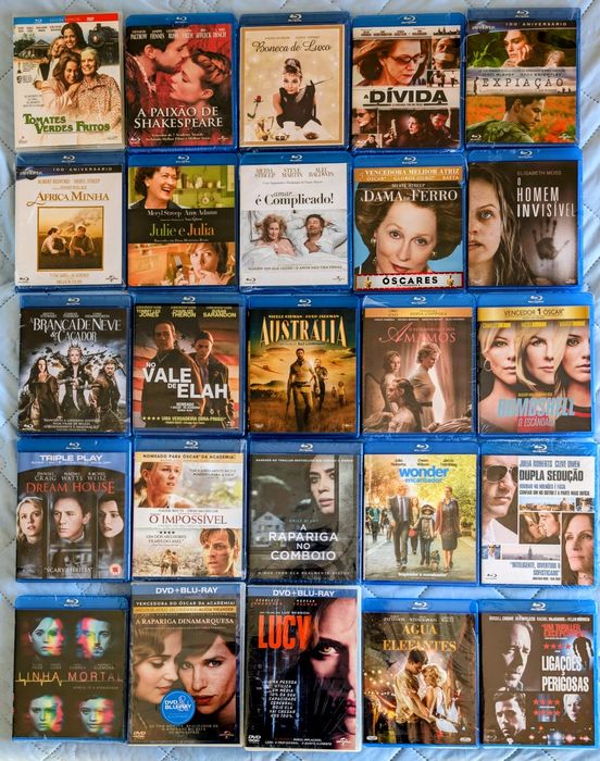 Blu-ray Raros p/ Oferta de Natal – Desde 3€
-ray &Dvds de colecção (v.