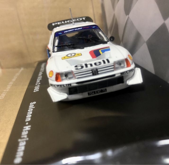 Miniaturas de carros de rali rally wrc